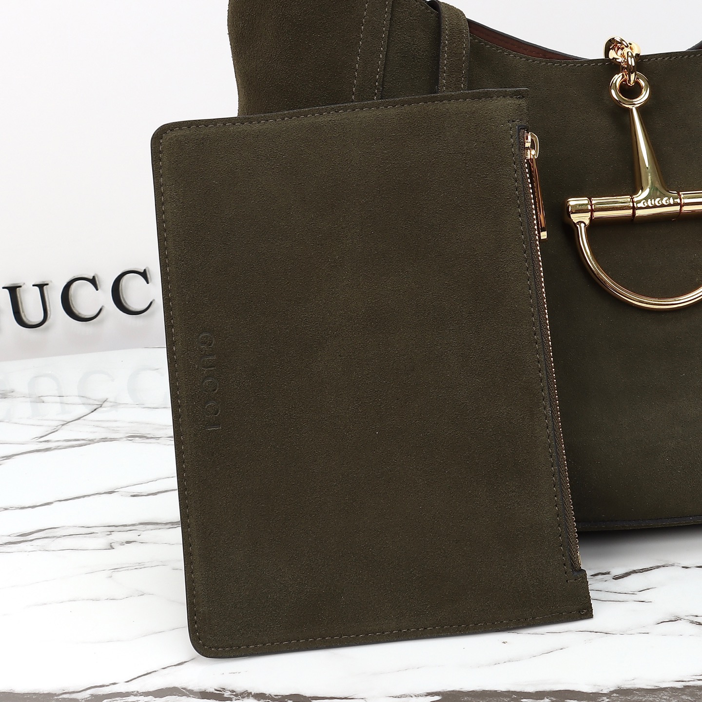 GUCCI 구찌 소프트비트 대형 숄더백 46cm 5