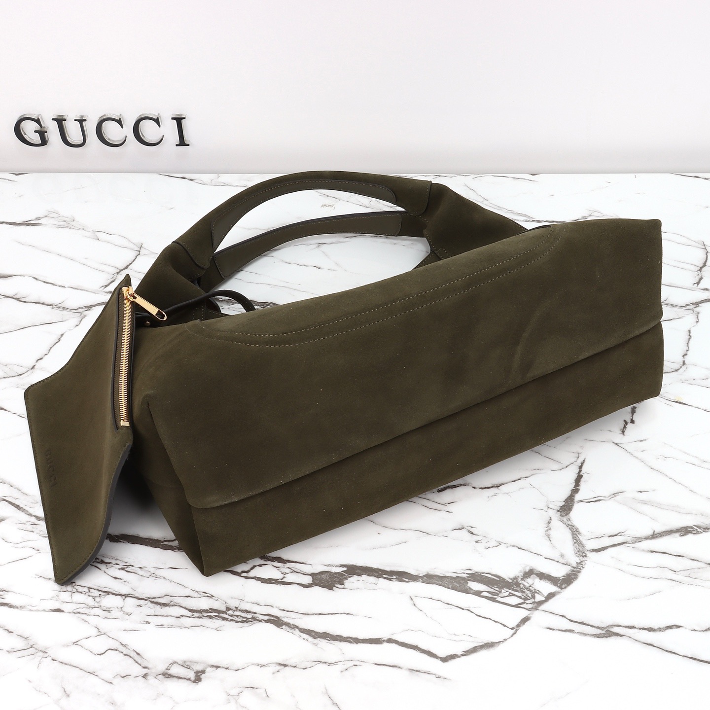 GUCCI 구찌 소프트비트 대형 숄더백 46cm 8