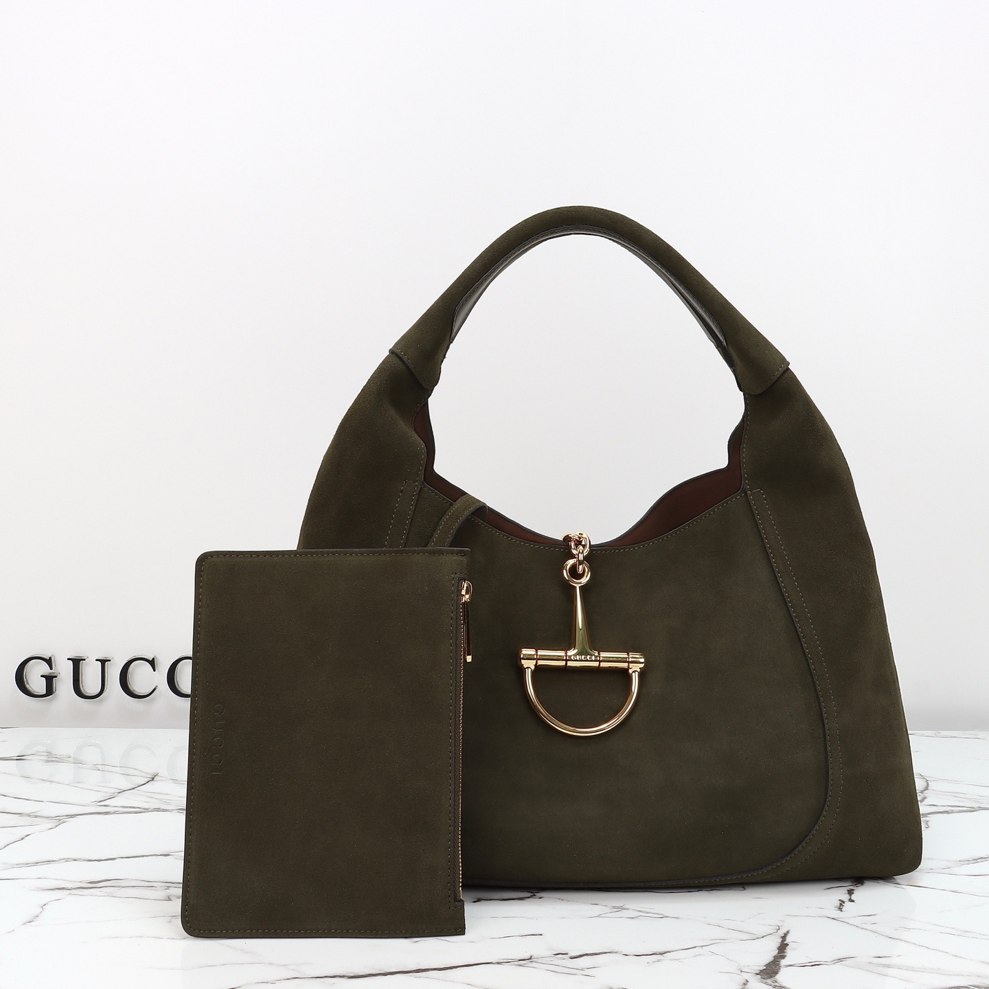 GUCCI 구찌 소프트비트 대형 숄더백 46cm 10