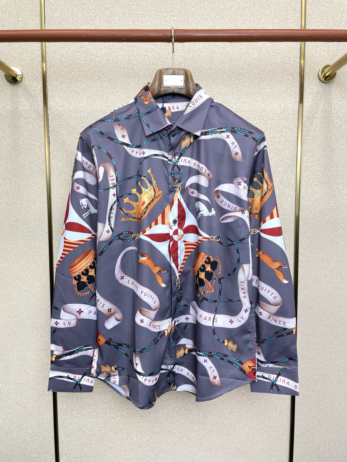 LOUIS VUITTON 루이비통 FW2024 프린트 셔츠 1