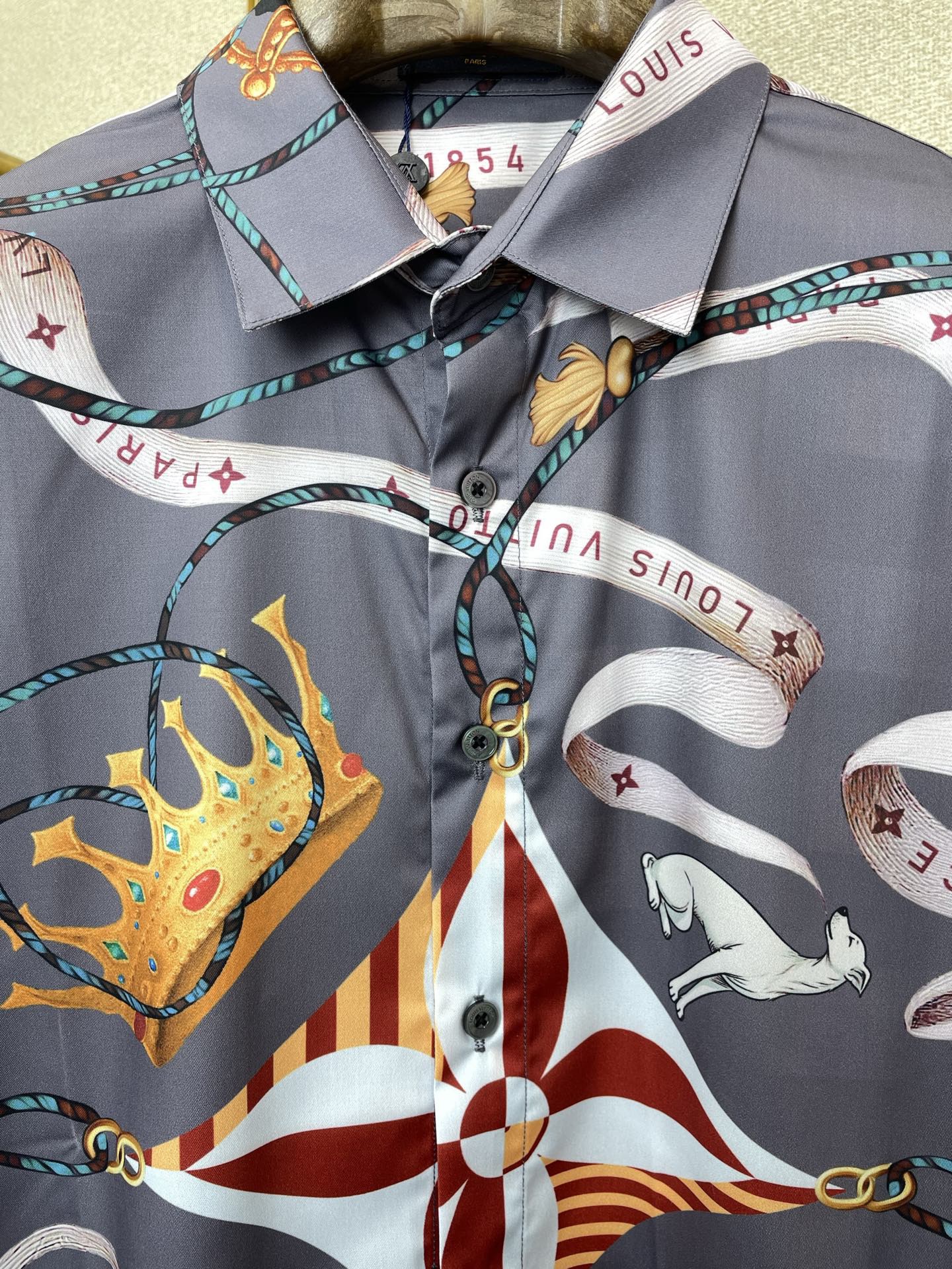LOUIS VUITTON 루이비통 FW2024 프린트 셔츠 5