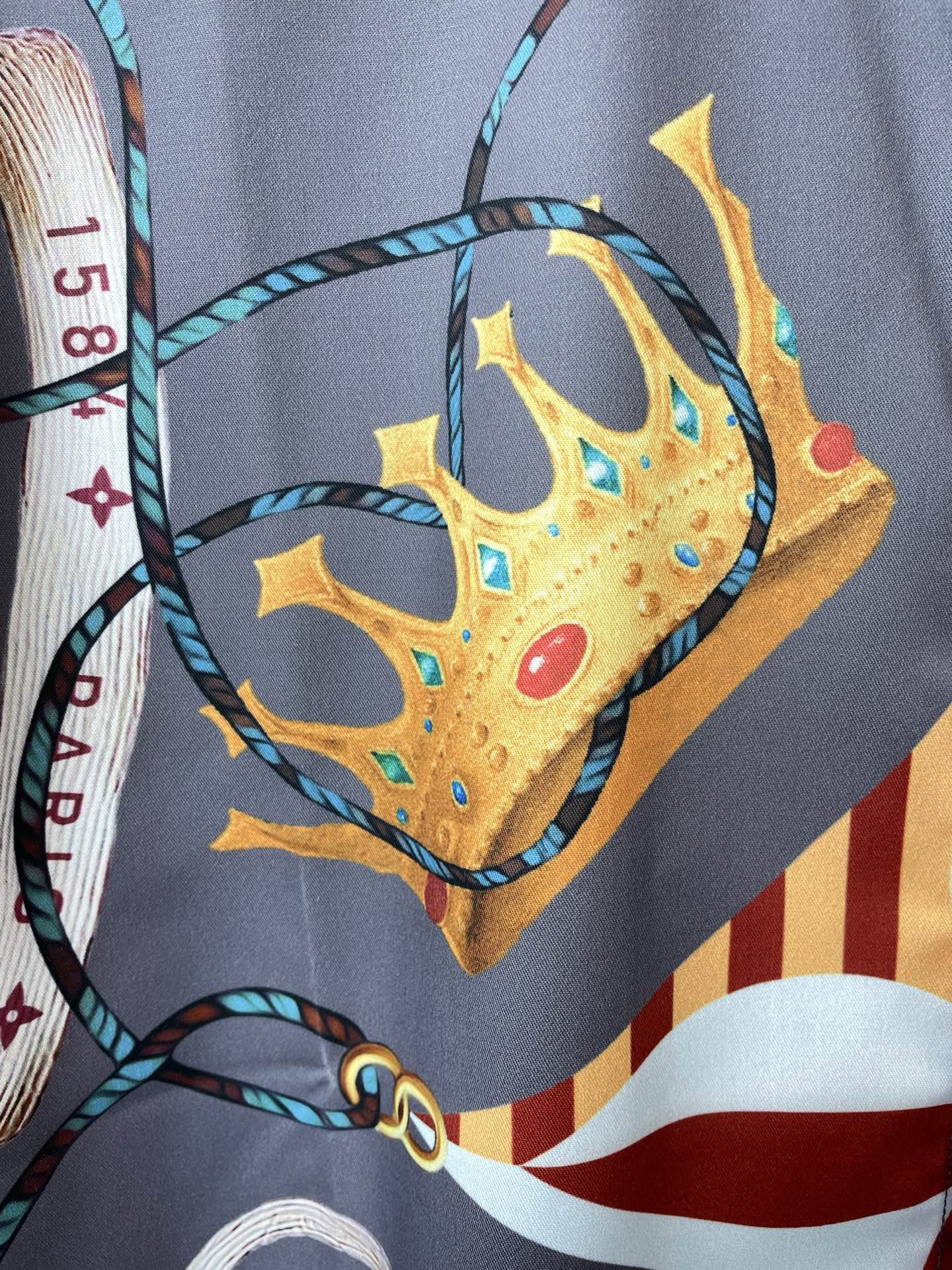 LOUIS VUITTON 루이비통 FW2024 프린트 셔츠 7