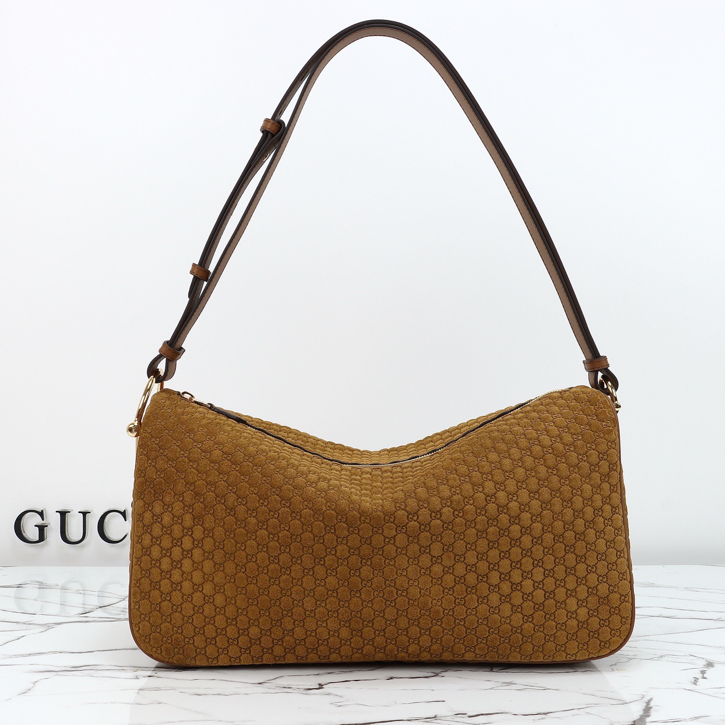 GUCCI 구찌 Half Horsebit 대형 숄더백 38cm 1