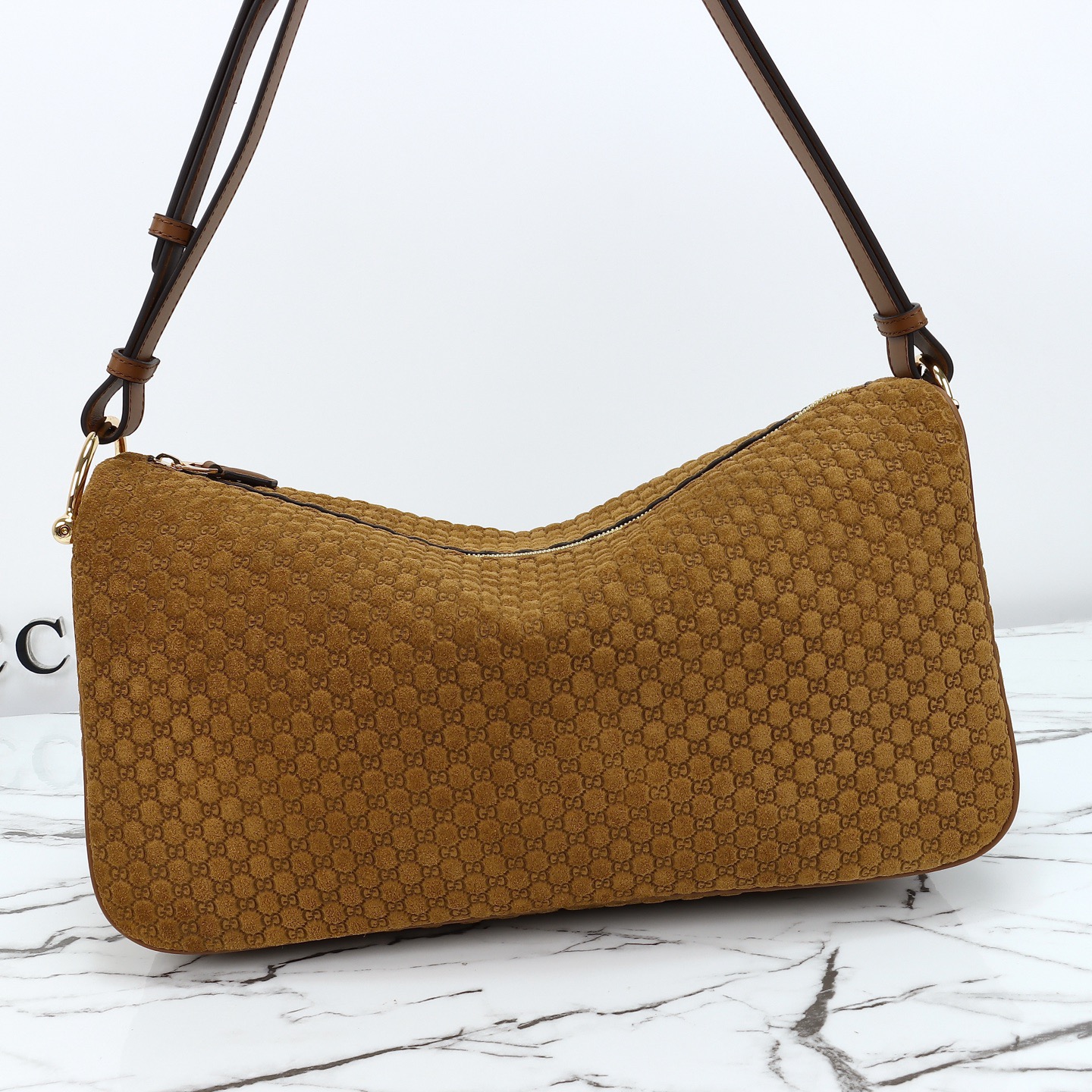 GUCCI 구찌 Half Horsebit 대형 숄더백 38cm 4