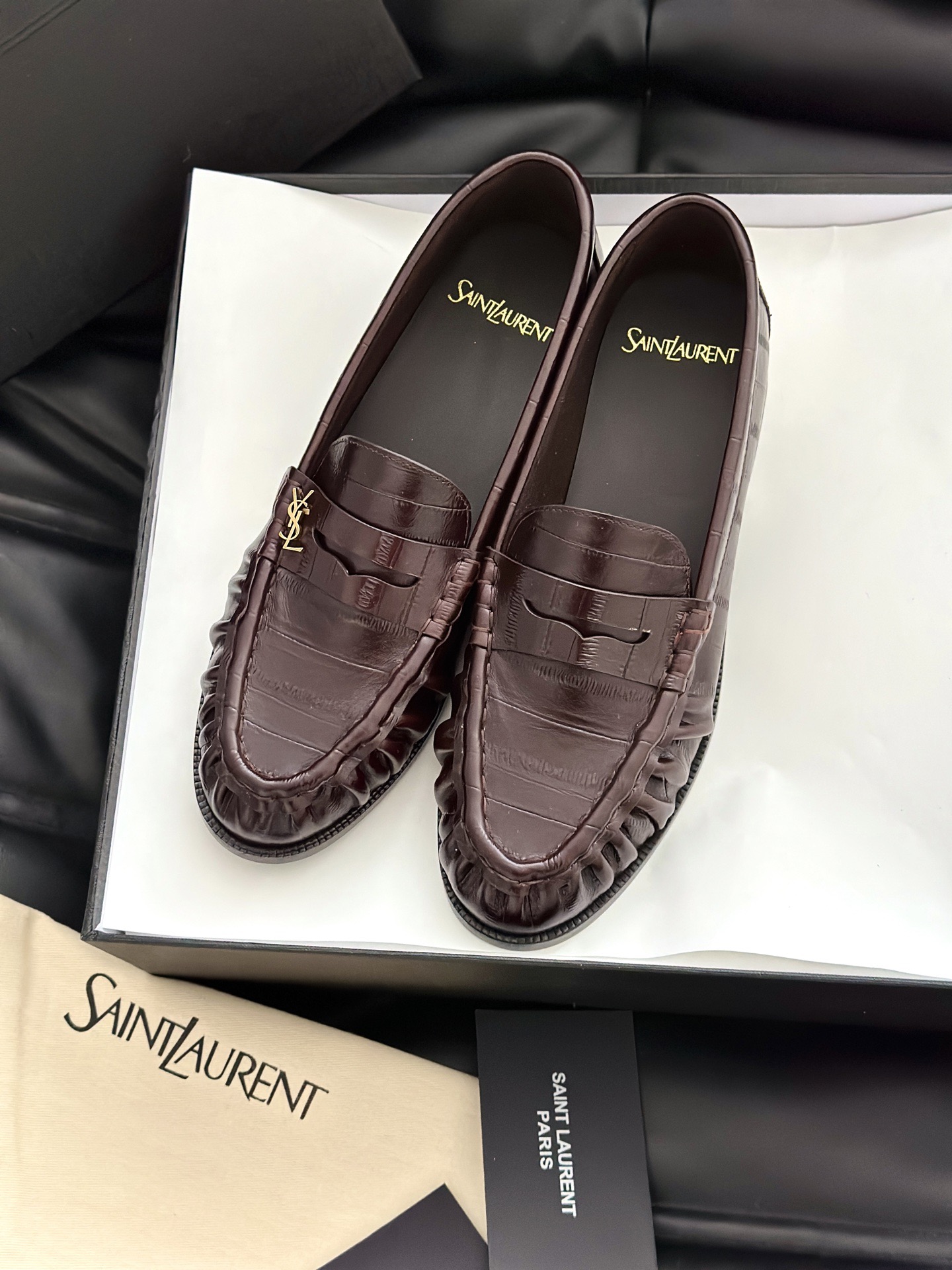 SAINT LAURENT 생로랑 YSL LE 로퍼 11