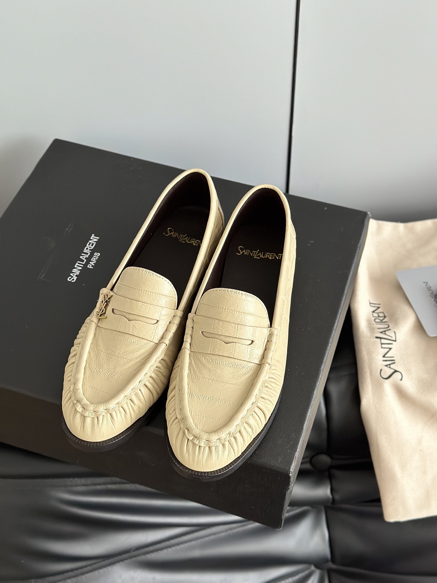 SAINT LAURENT 생로랑 YSL LE 로퍼 6