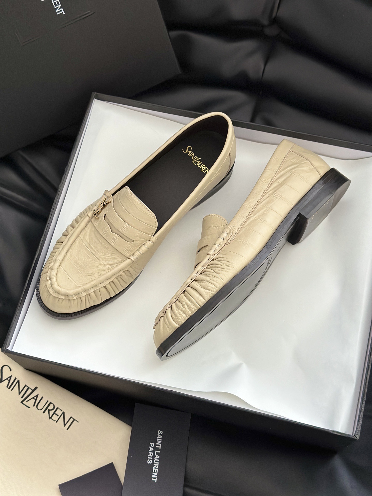 SAINT LAURENT 생로랑 YSL LE 로퍼 10