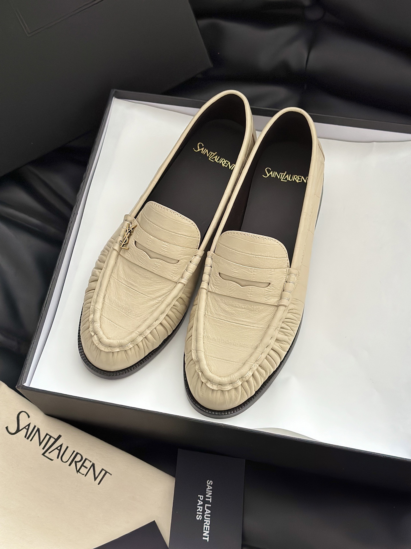 SAINT LAURENT 생로랑 YSL LE 로퍼 14