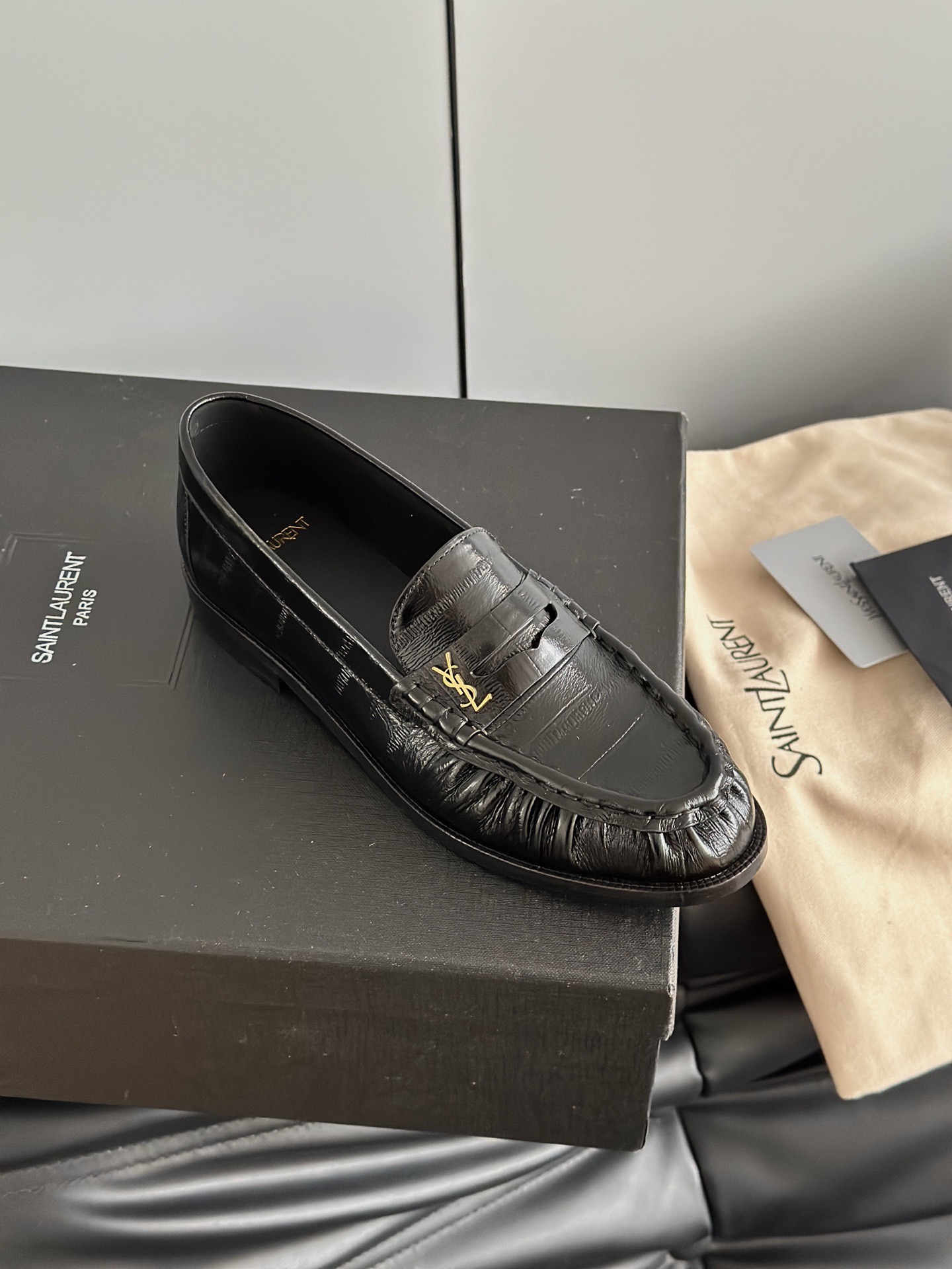 SAINT LAURENT 생로랑 YSL LE 로퍼 7