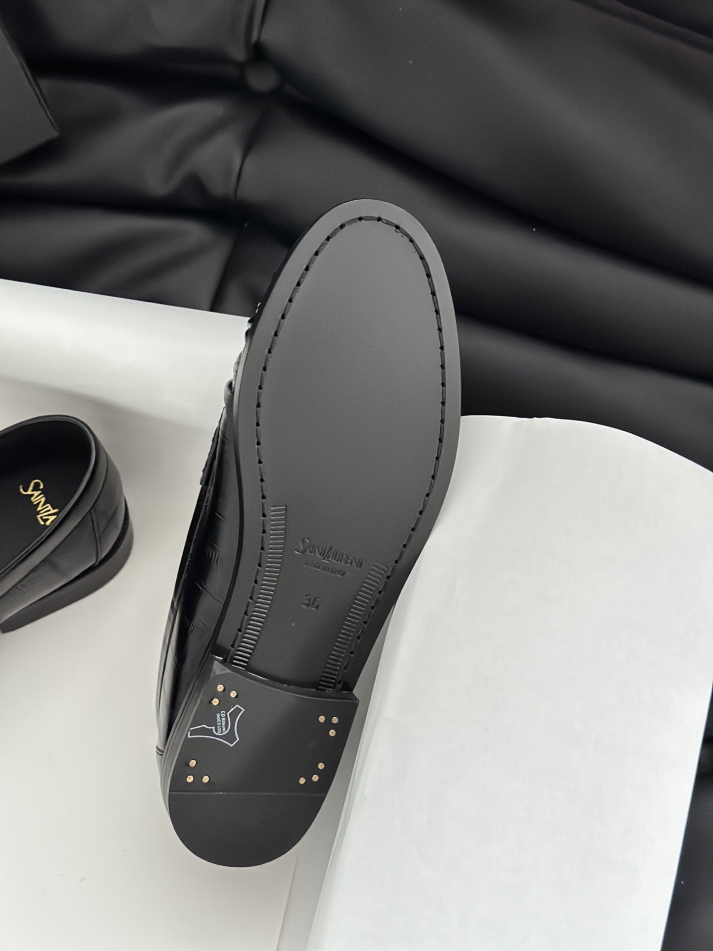 SAINT LAURENT 생로랑 YSL LE 로퍼 14