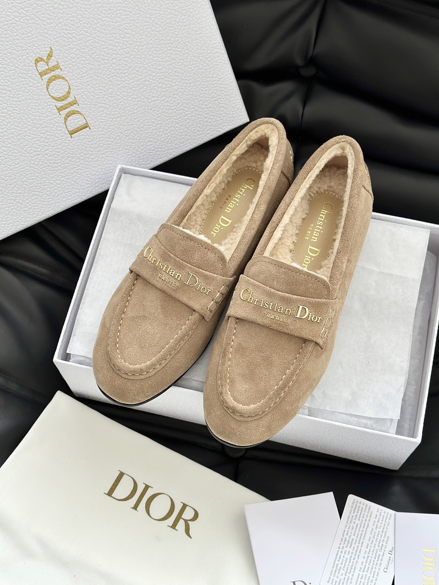 DIOR 디올 알프스 디올 보이 양털 로퍼 13