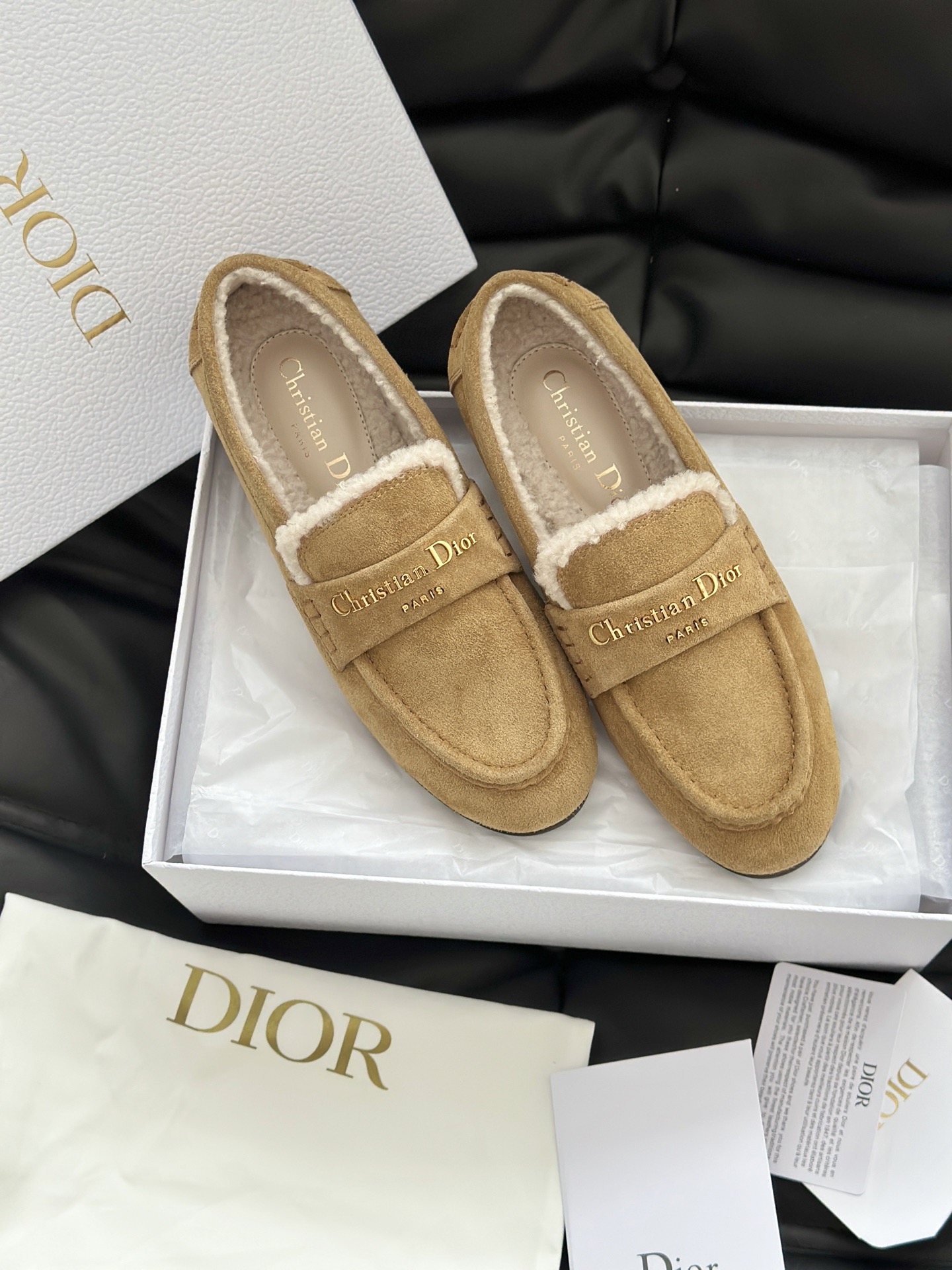 DIOR 디올 알프스 디올 보이 양털 로퍼 7