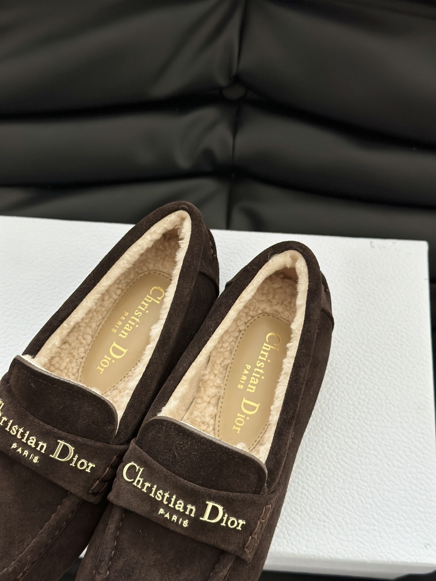 DIOR 디올 알프스 디올 보이 양털 로퍼 7