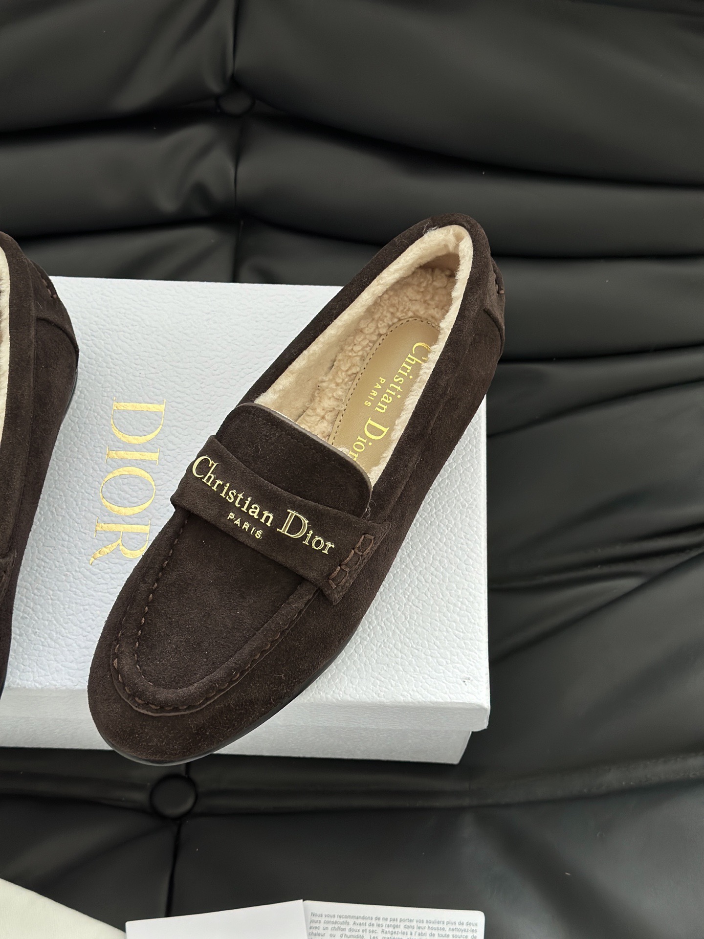 DIOR 디올 알프스 디올 보이 양털 로퍼 10