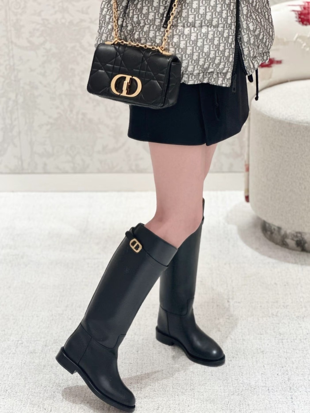 DIOR 디올 클래식 가을 겨울 부츠 블랙 1