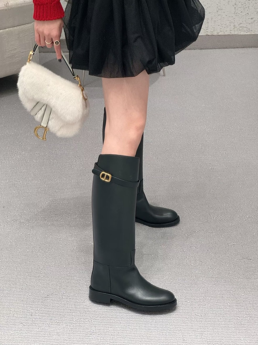 DIOR 디올 클래식 가을 겨울 부츠 블랙 2