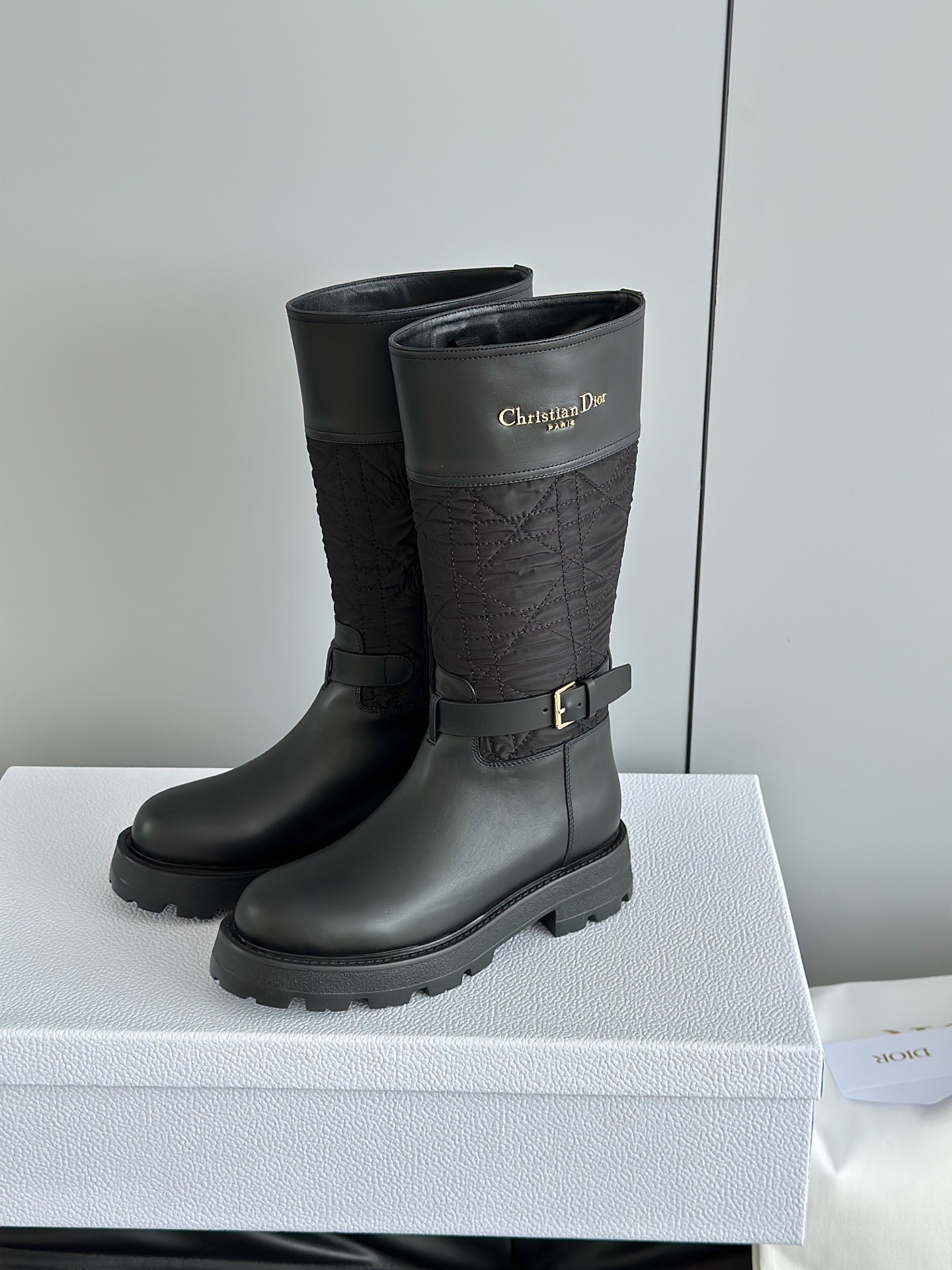 Christian Dior 디올 D-Town 부츠 블랙 4