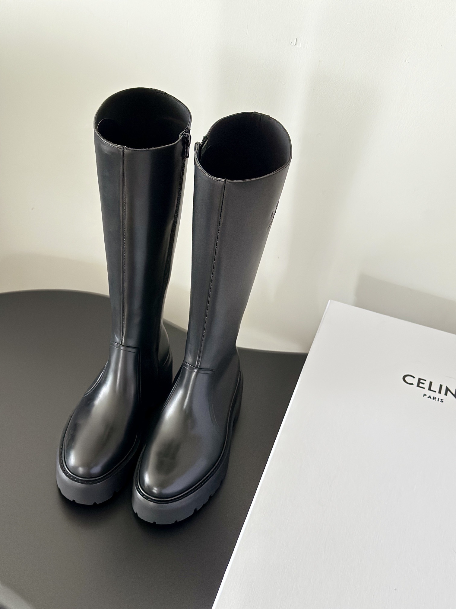 CELINE 셀린느 클래식 롱 부츠 블랙 9