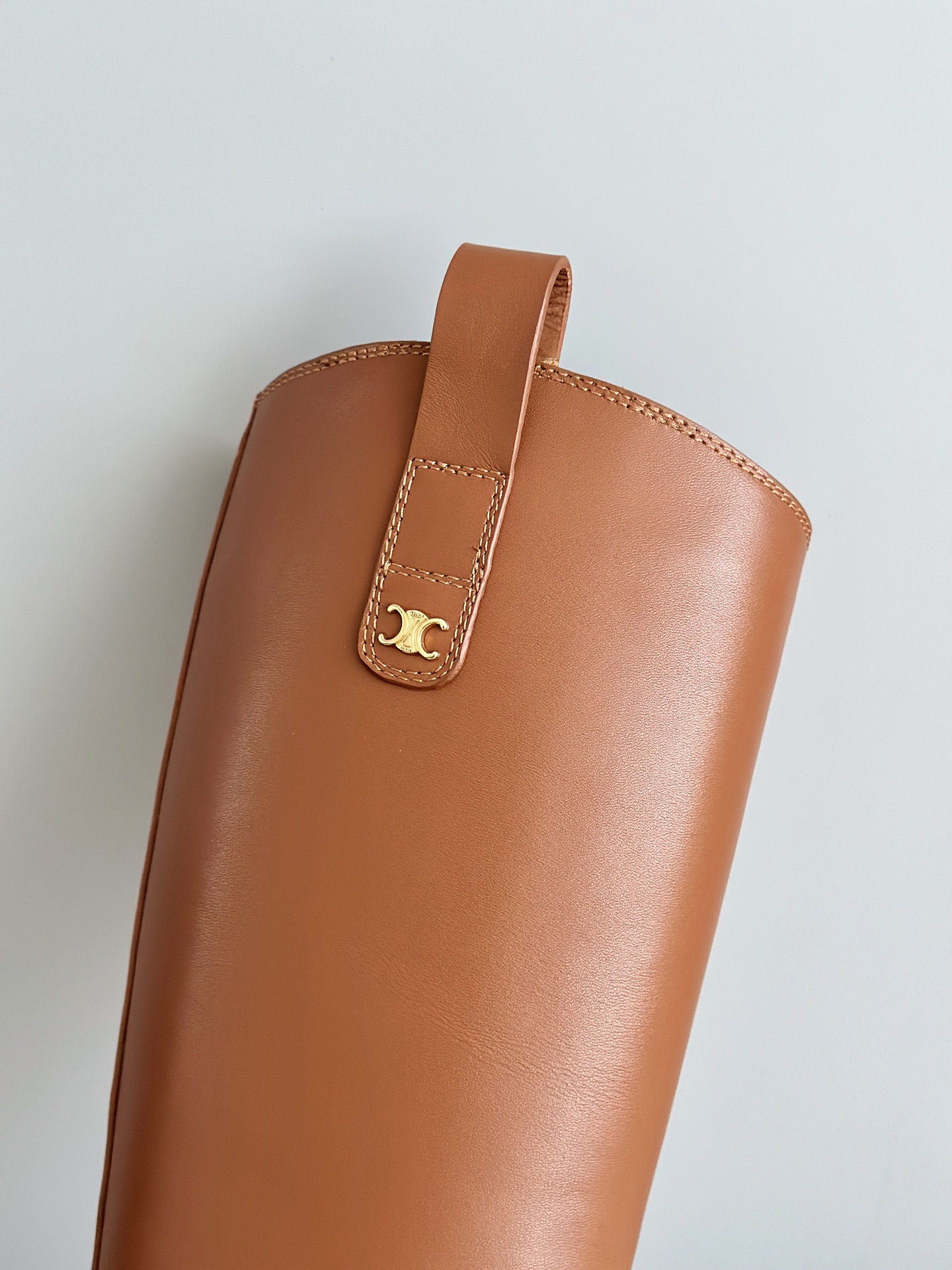 CELINE 셀린 라이딩 부츠 브라운 7