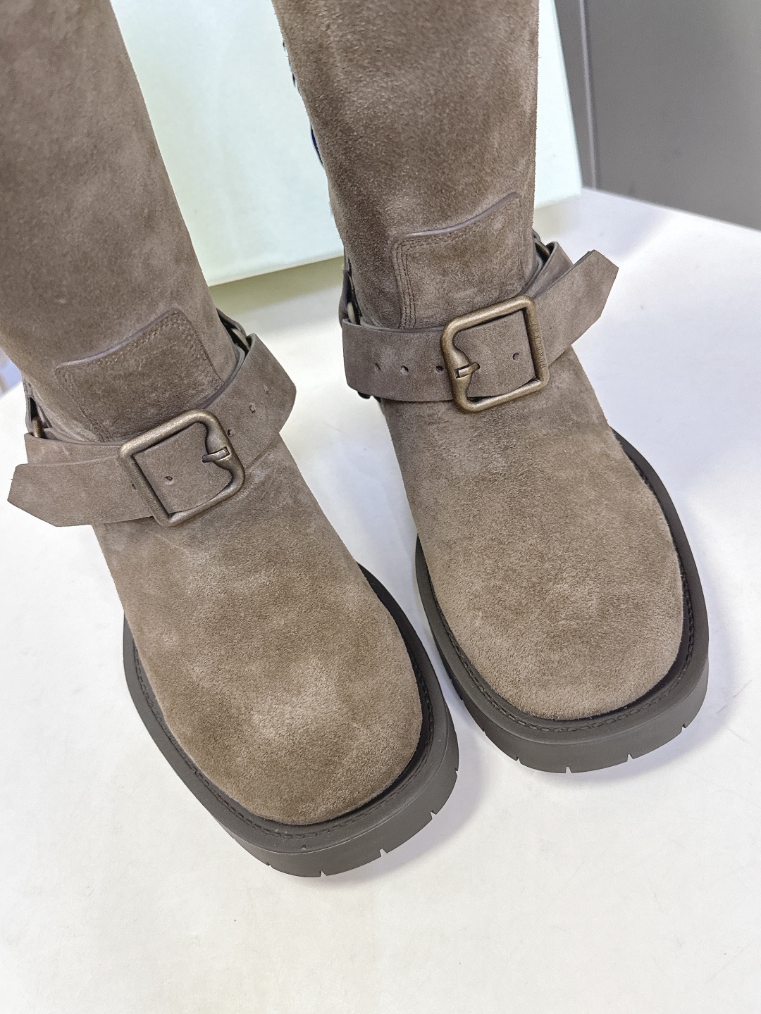 BURBERRY 버버리 롱부츠 블랙 8