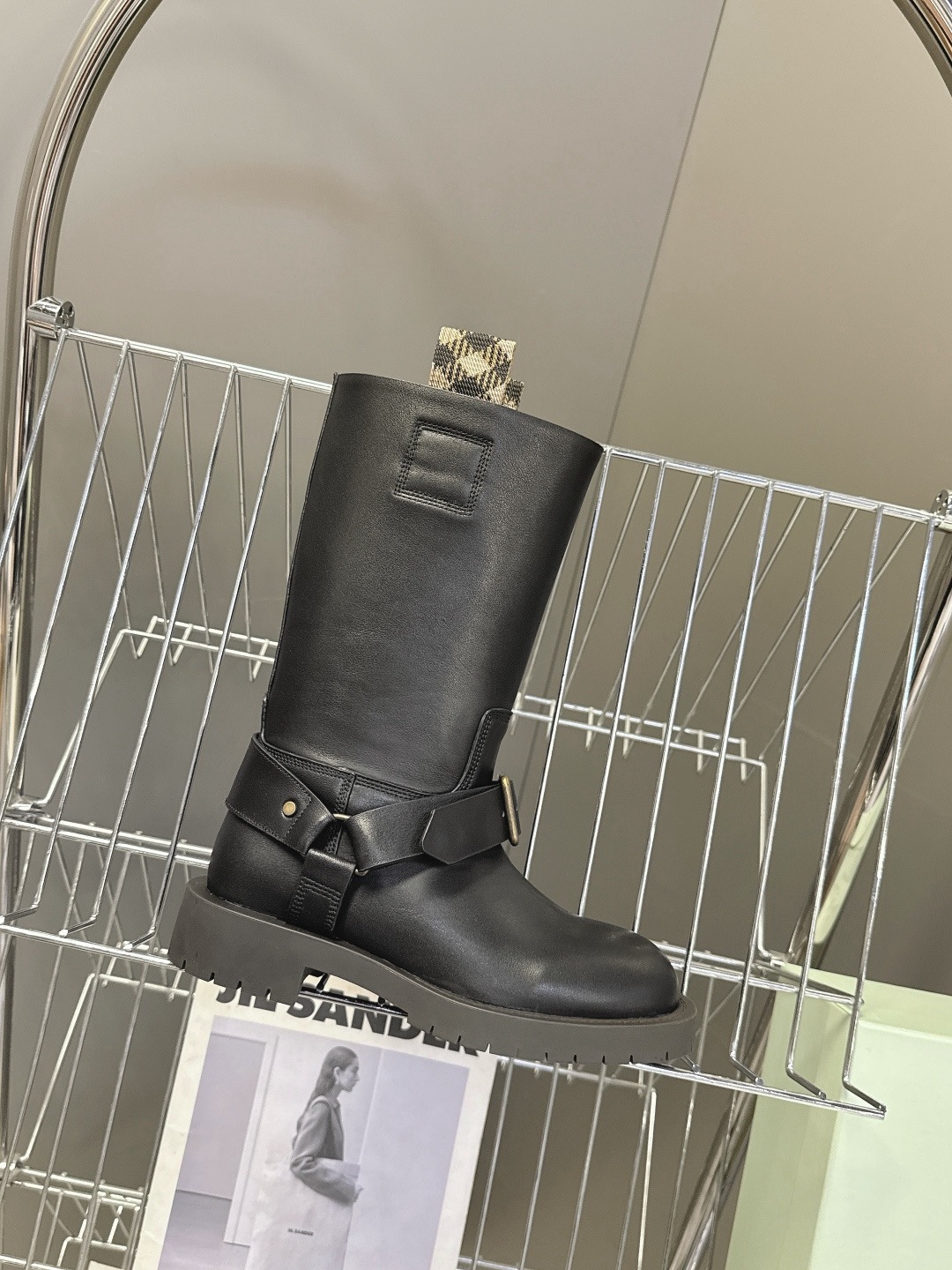 BURBERRY 버버리 롱부츠 블랙 7