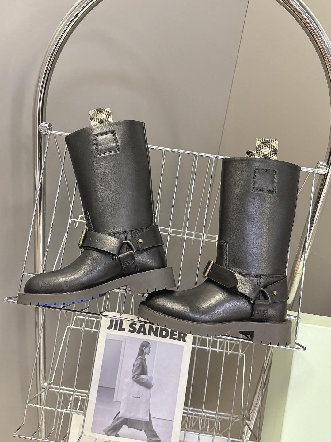 BURBERRY 버버리 롱부츠 블랙 8