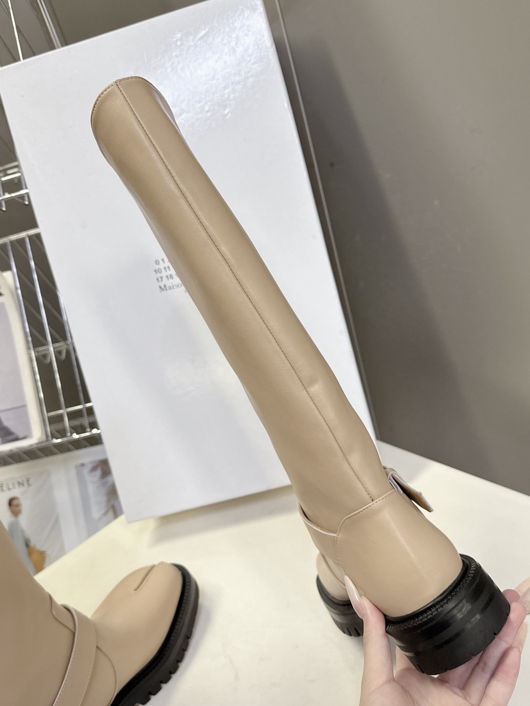 MAISON MARGIELA 마르지엘라 MM6 타비 부츠 블랙 10