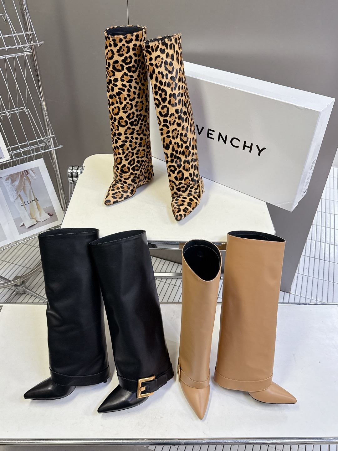 BALMAIN 발망 롱부츠 블랙 1