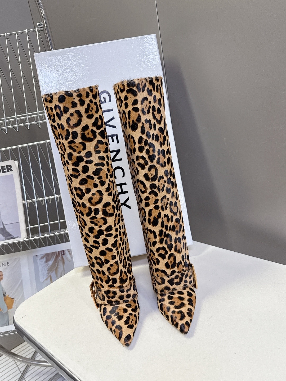 BALMAIN 발망 롱부츠 블랙 4