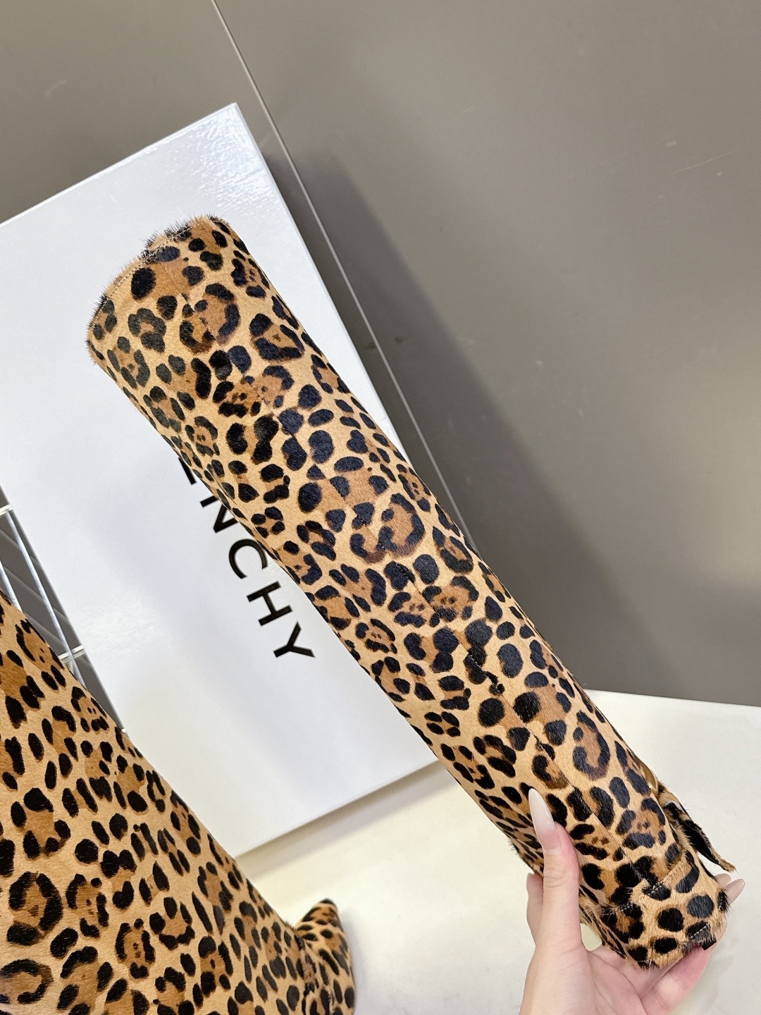 BALMAIN 발망 롱부츠 블랙 10