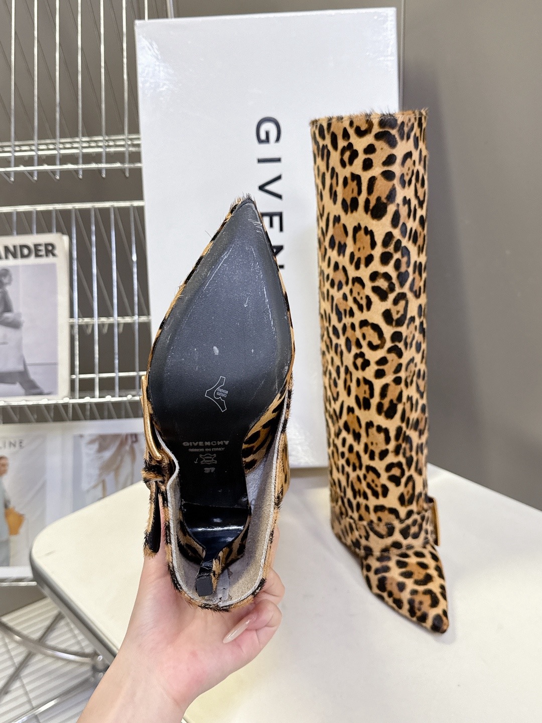 BALMAIN 발망 롱부츠 블랙 12