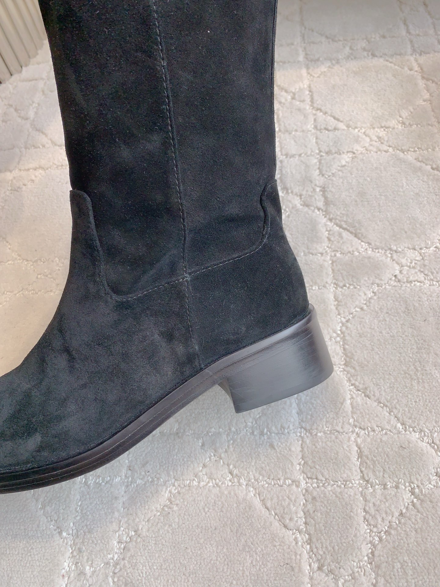 VALENTINO 발렌티노 V 로고 부츠 블랙 8