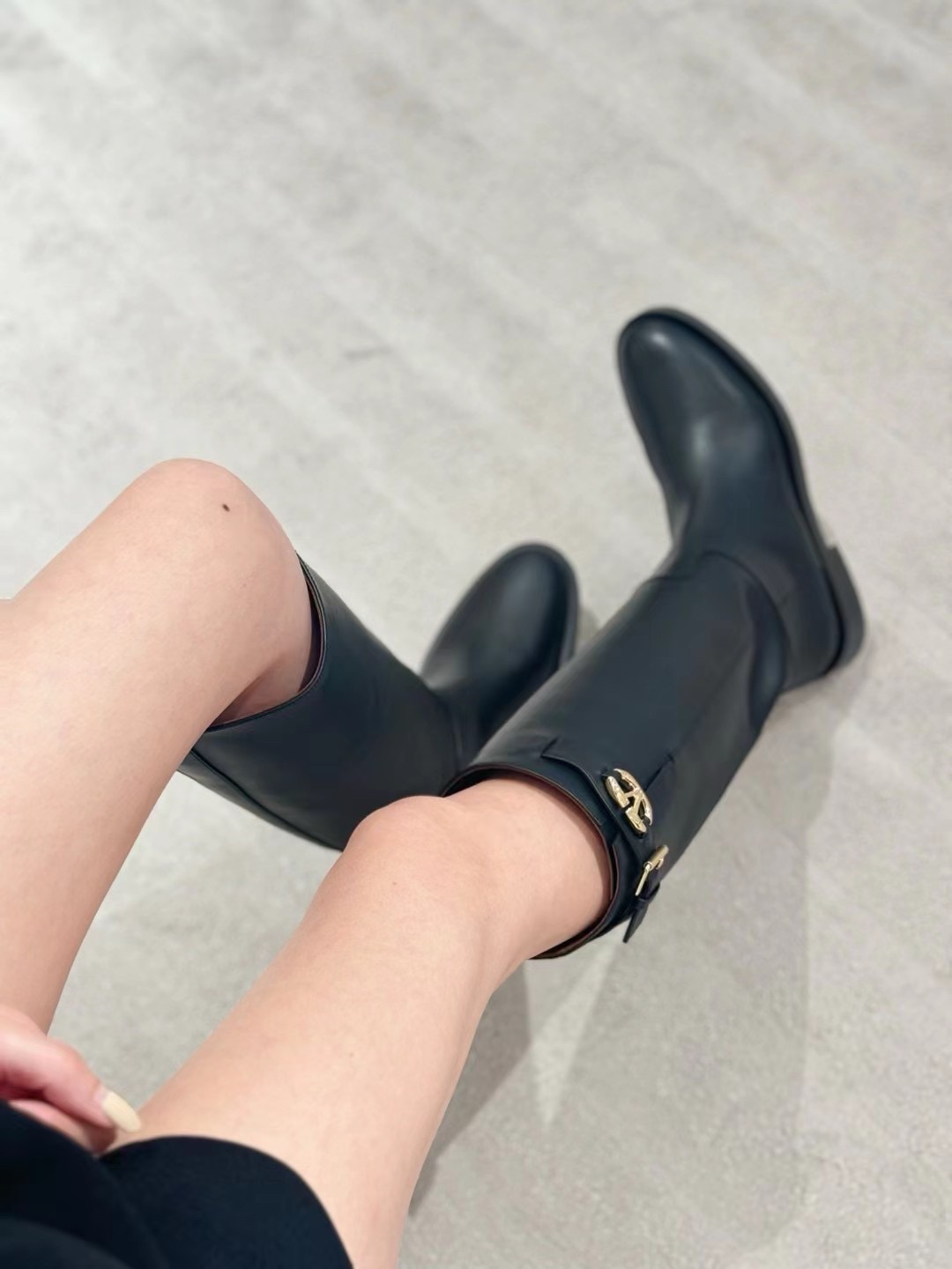 VALENTINO 발렌티노 승마 부츠 브라운 2