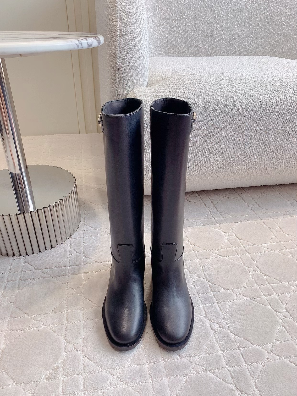 VALENTINO 발렌티노 승마 부츠 브라운 4