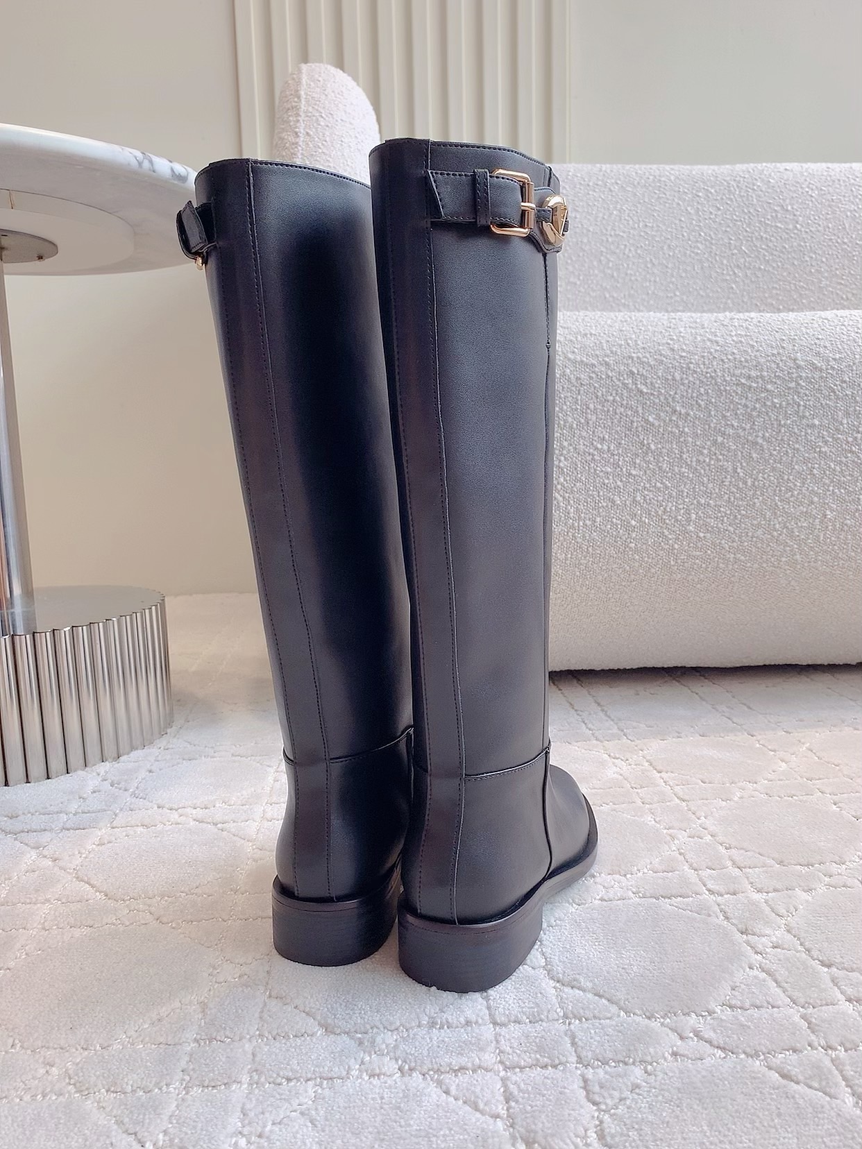 VALENTINO 발렌티노 승마 부츠 브라운 11