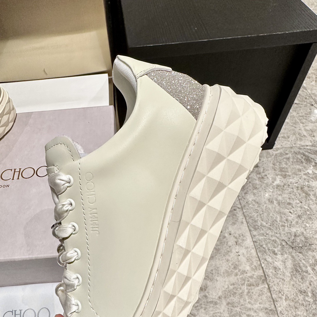 Jimmy Choo 지미추 진주 스니커즈 화이트 6