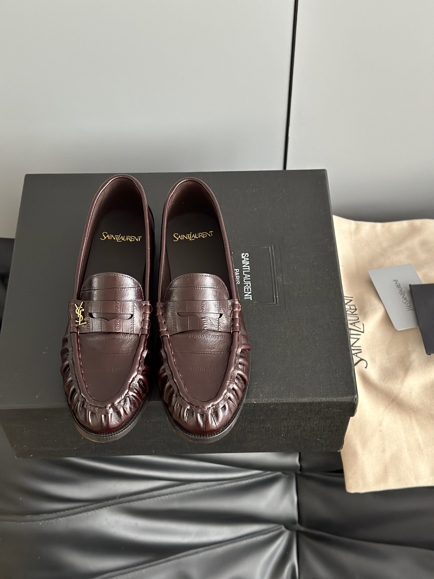 SAINT LAURENT 생로랑 YSL LE 로퍼 4