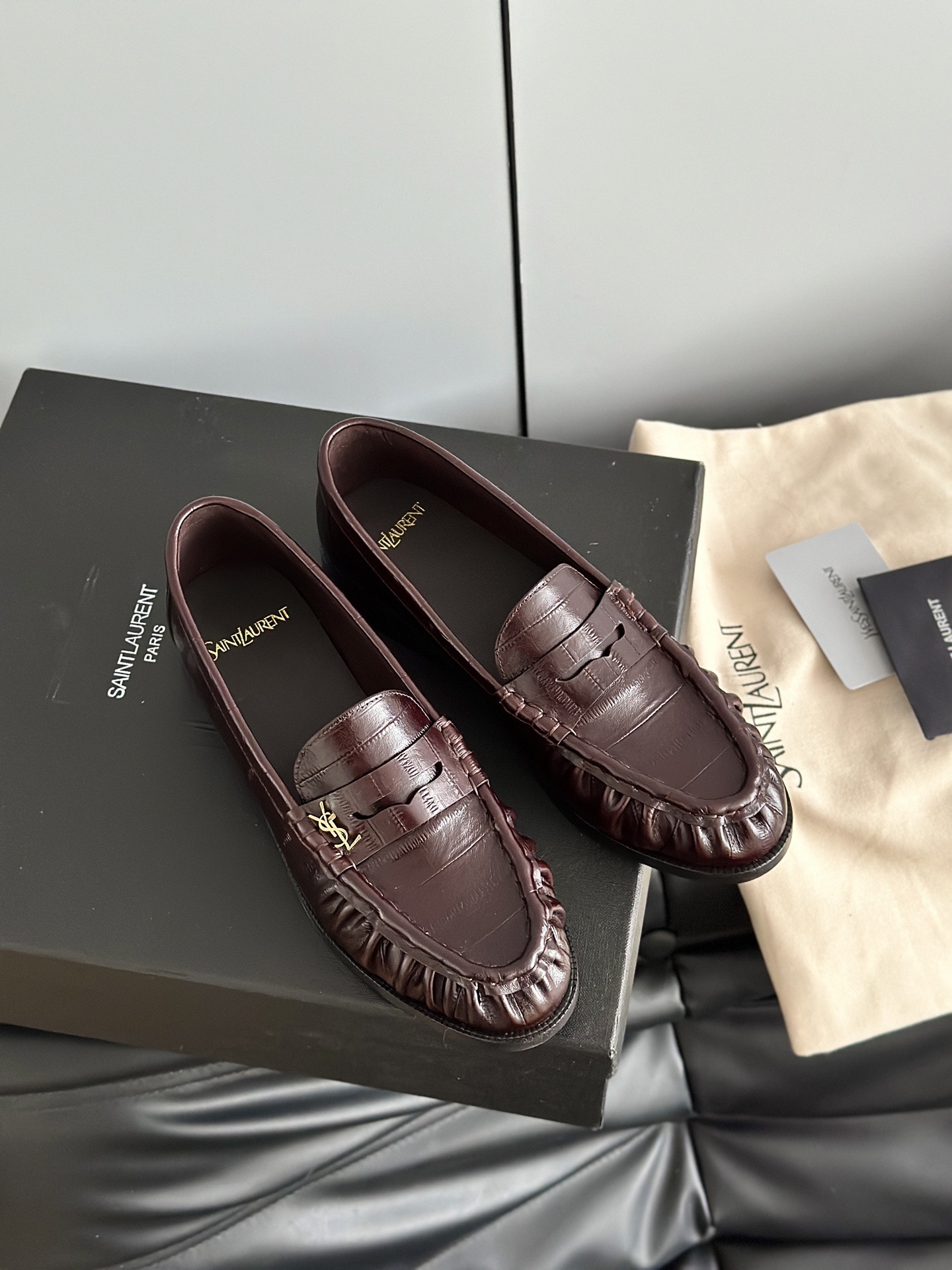 SAINT LAURENT 생로랑 YSL LE 로퍼 5