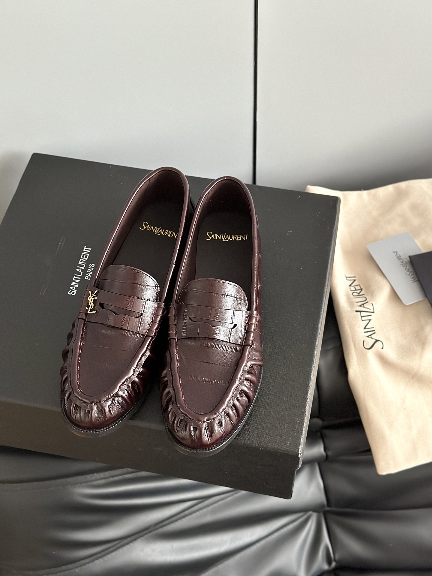 SAINT LAURENT 생로랑 YSL LE 로퍼 6