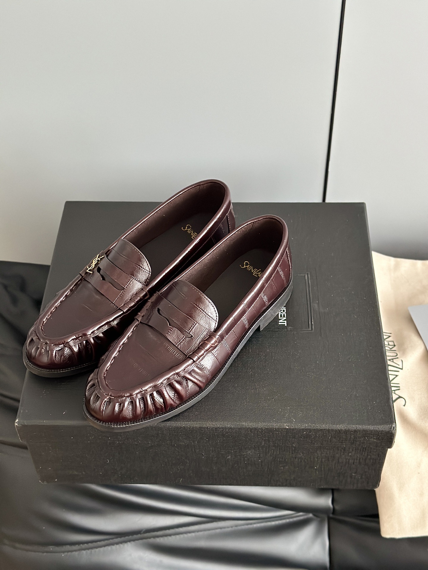 SAINT LAURENT 생로랑 YSL LE 로퍼 7