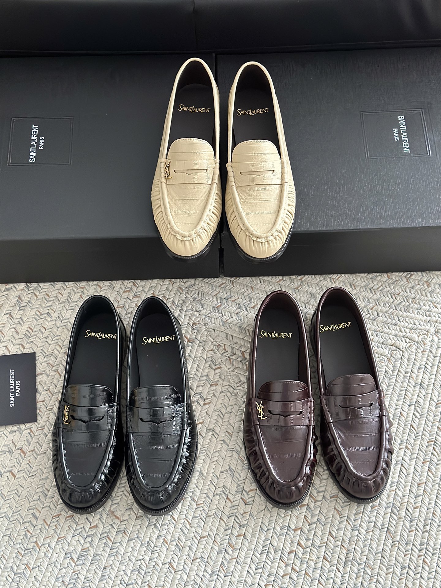 SAINT LAURENT 생로랑 YSL LE 로퍼 1