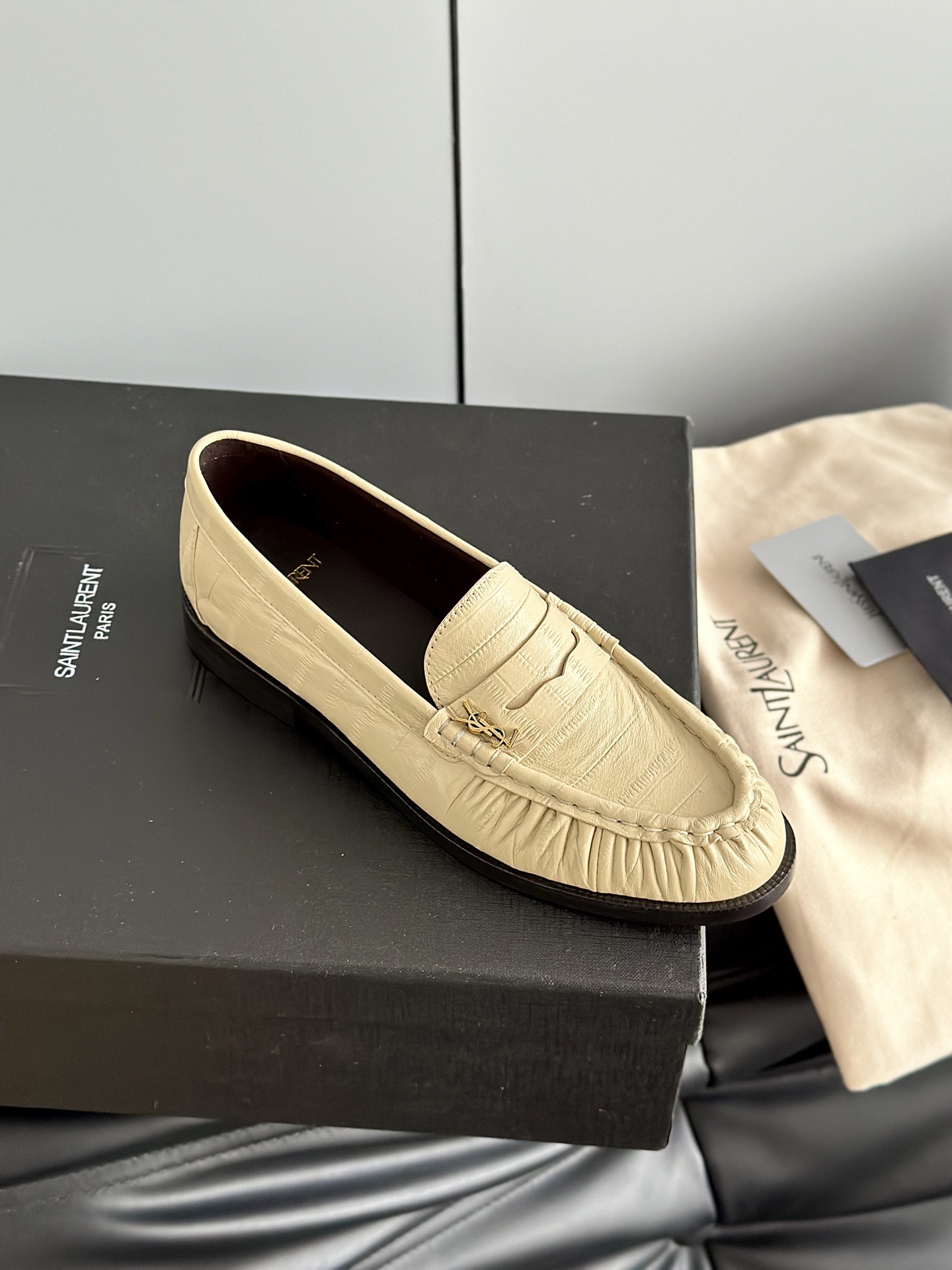 SAINT LAURENT 생로랑 YSL LE 로퍼 7