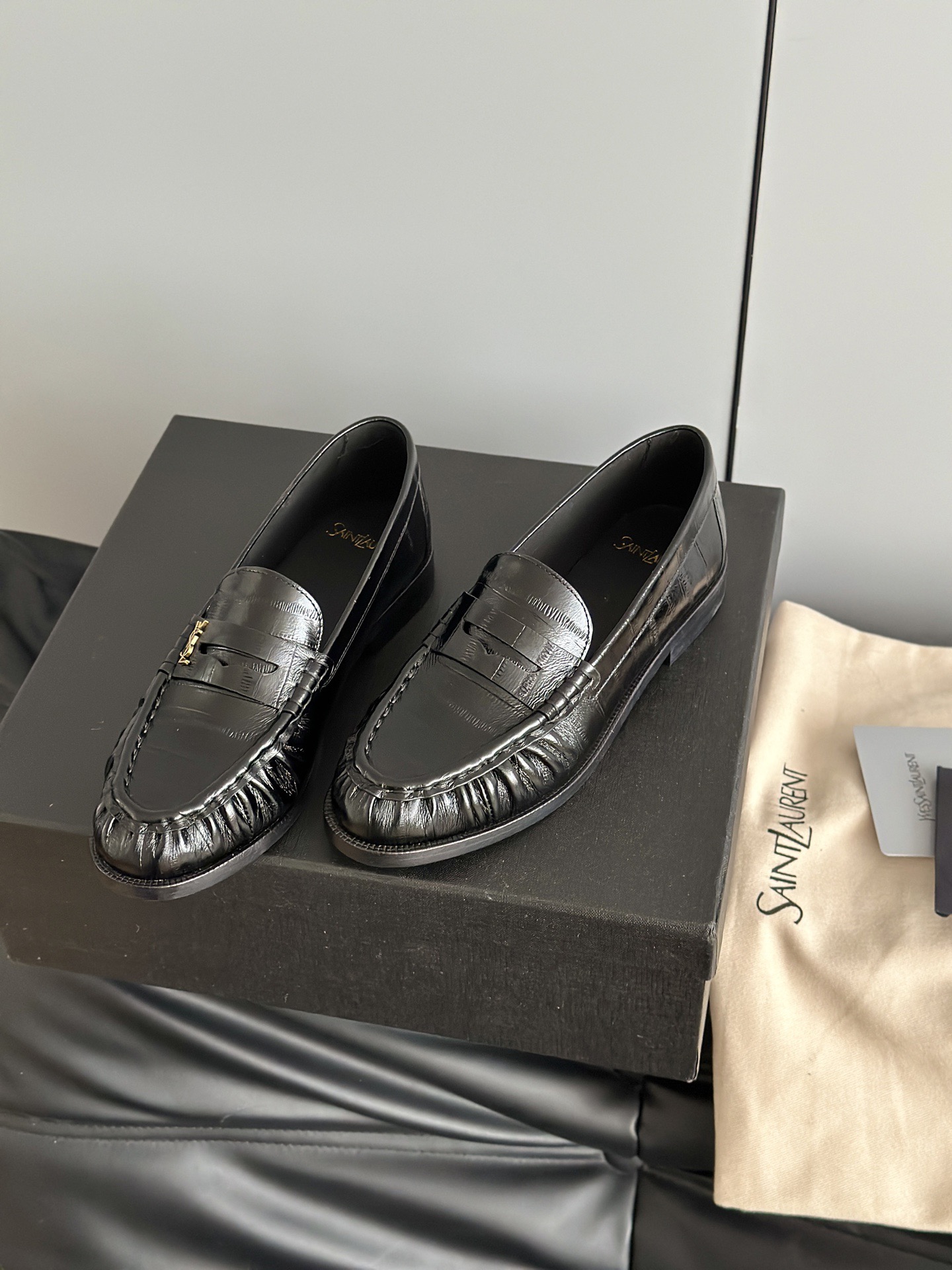 SAINT LAURENT 생로랑 YSL LE 로퍼 6