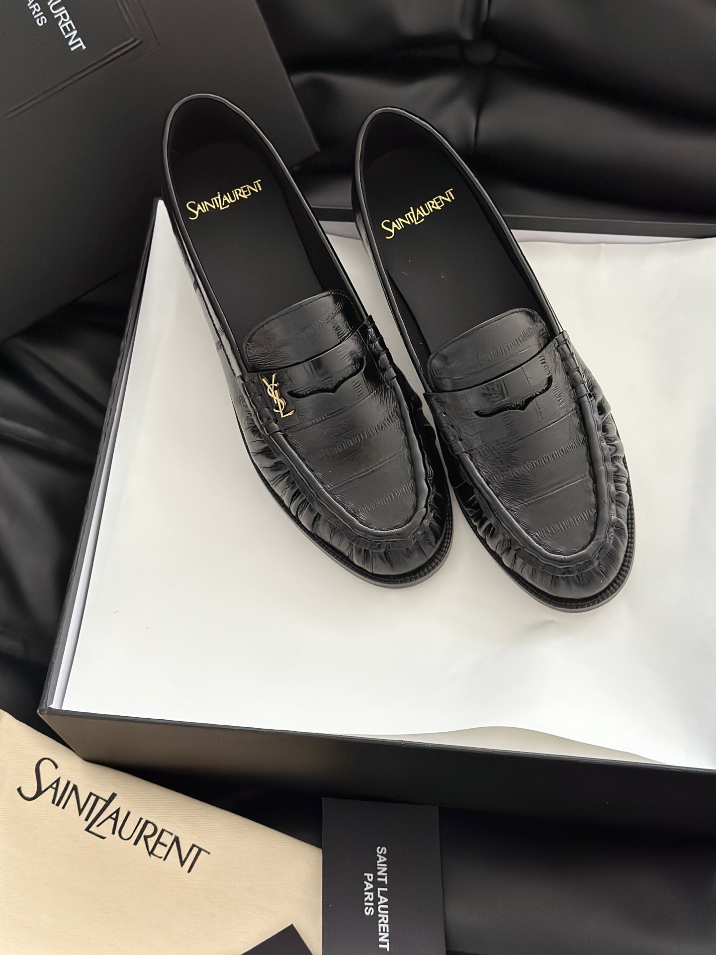 SAINT LAURENT 생로랑 YSL LE 로퍼 10