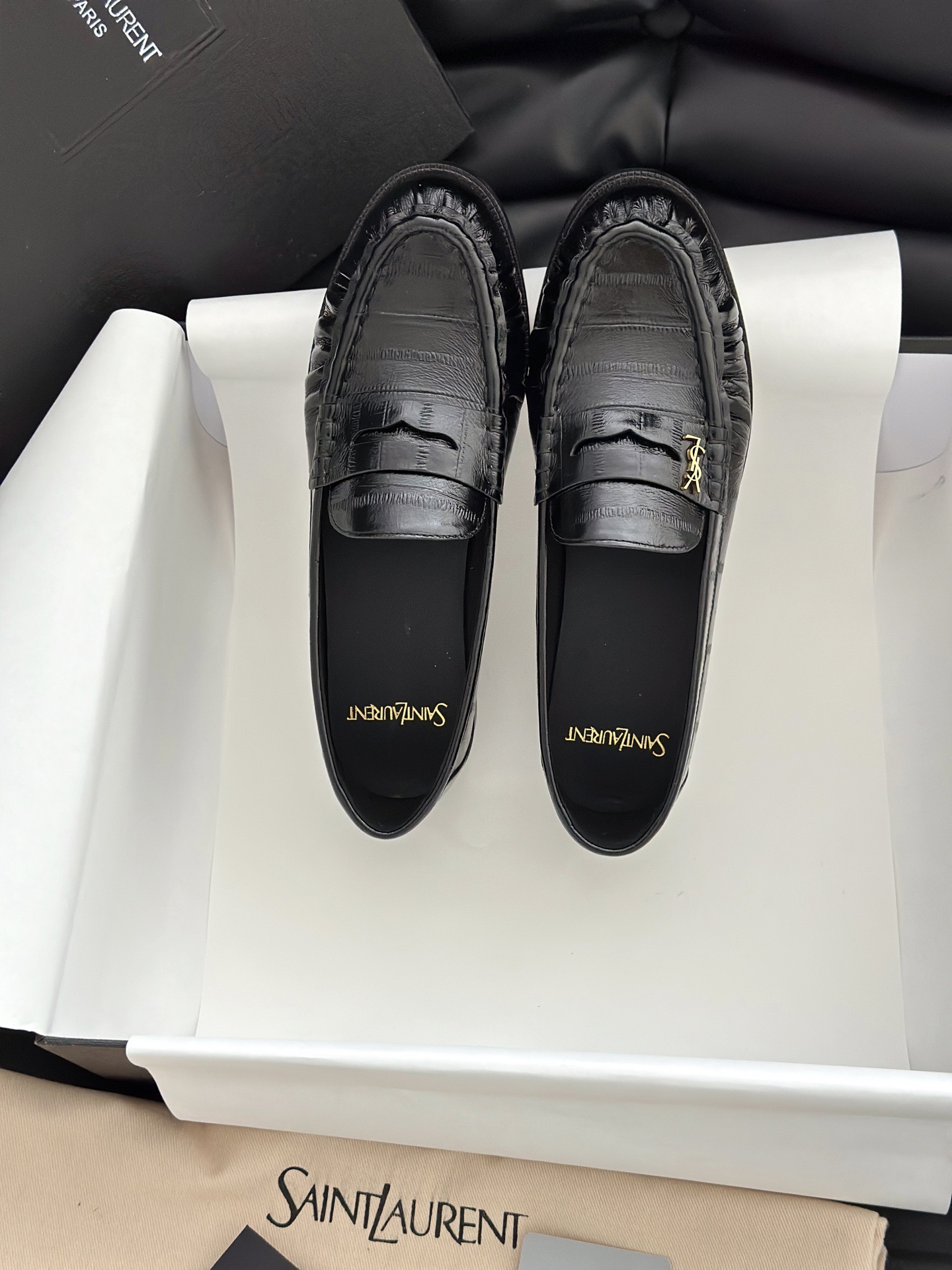 SAINT LAURENT 생로랑 YSL LE 로퍼 12