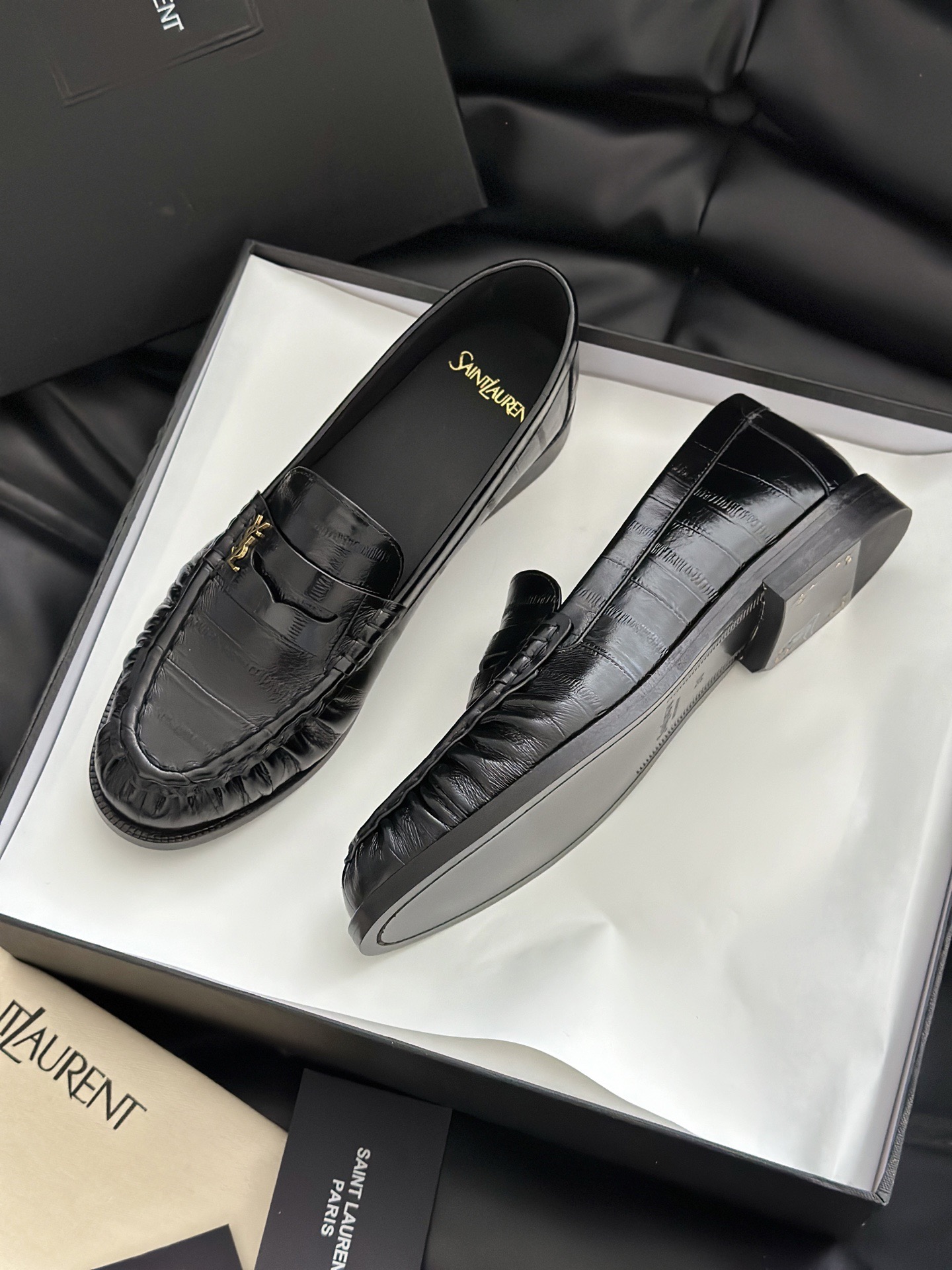 SAINT LAURENT 생로랑 YSL LE 로퍼 13