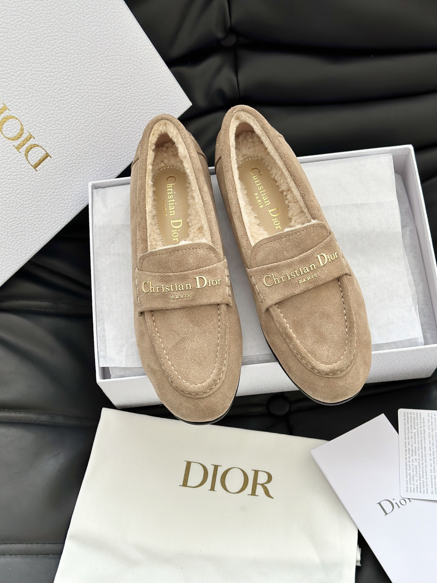 DIOR 디올 알프스 디올 보이 양털 로퍼 11