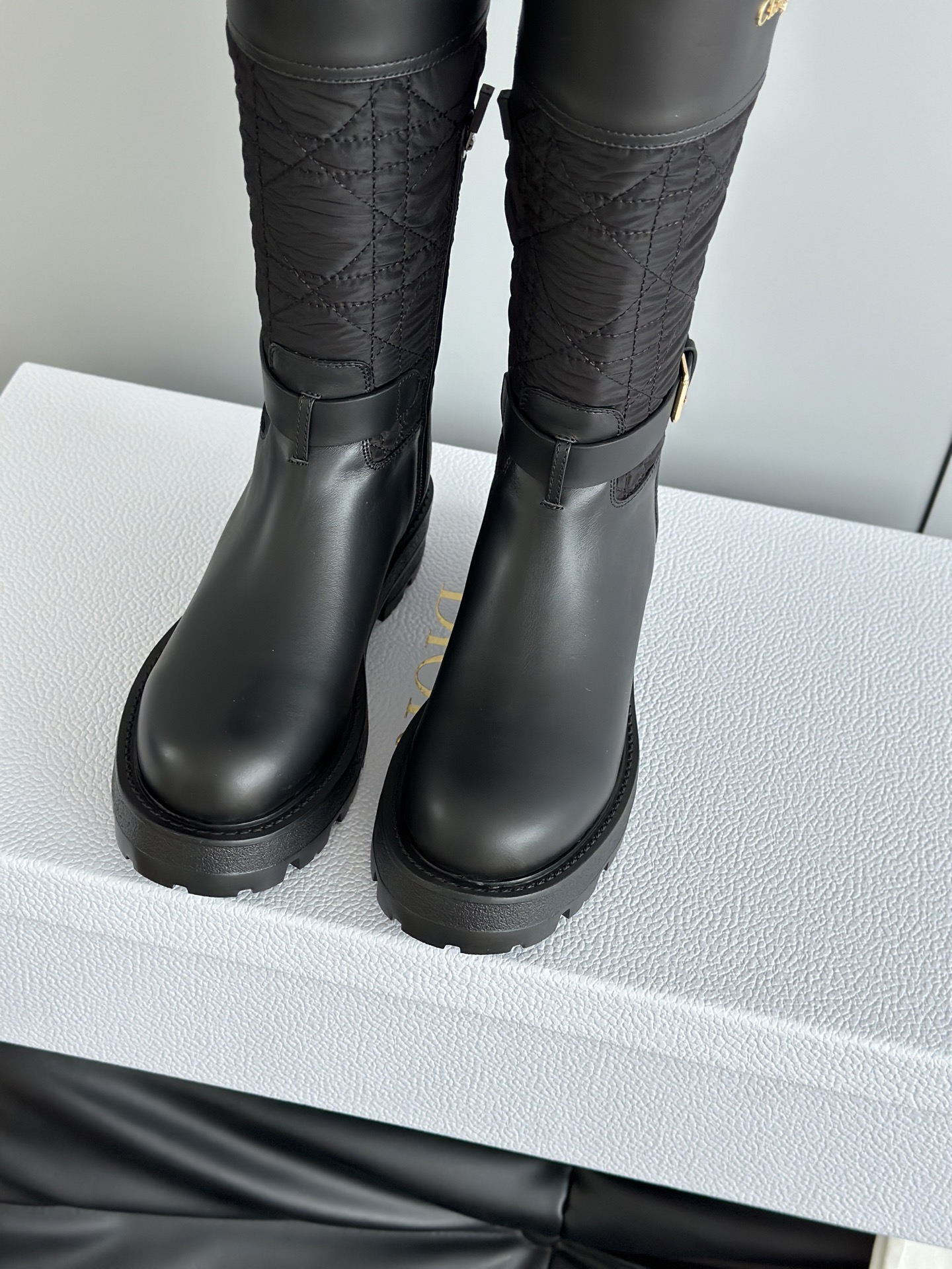 Christian Dior 디올 D-Town 부츠 블랙 7