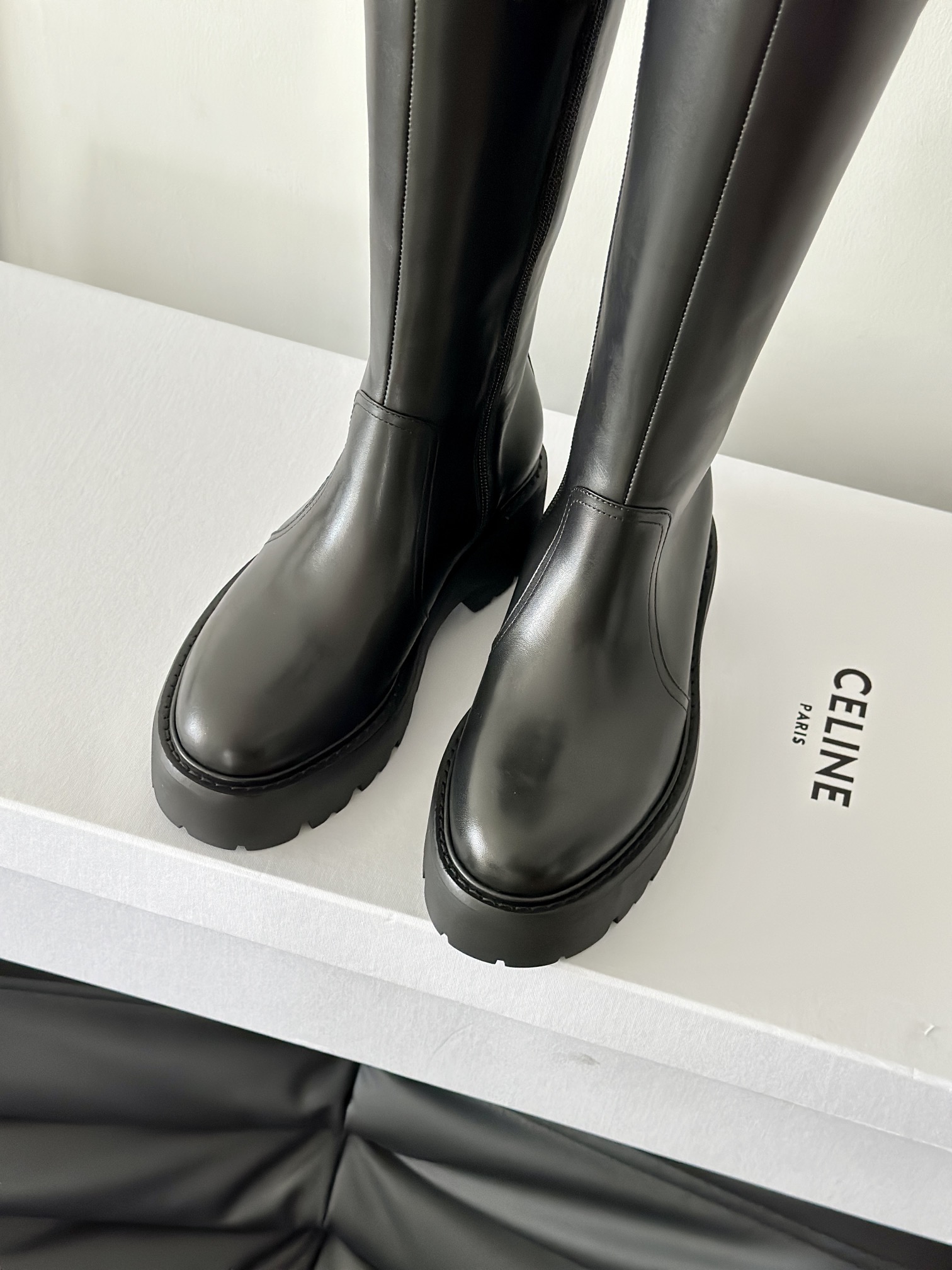 CELINE 셀린느 클래식 롱 부츠 블랙 7