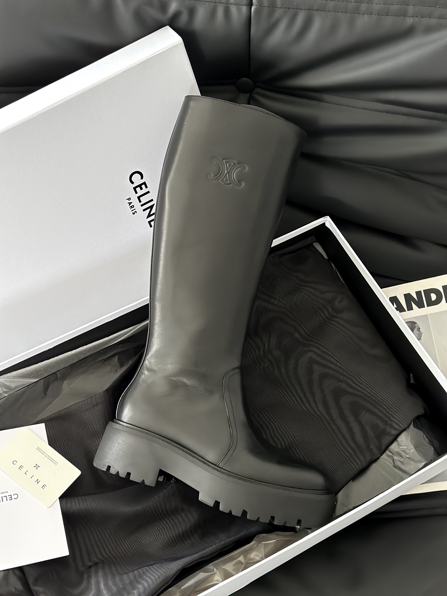 CELINE 셀린느 클래식 롱 부츠 블랙 11